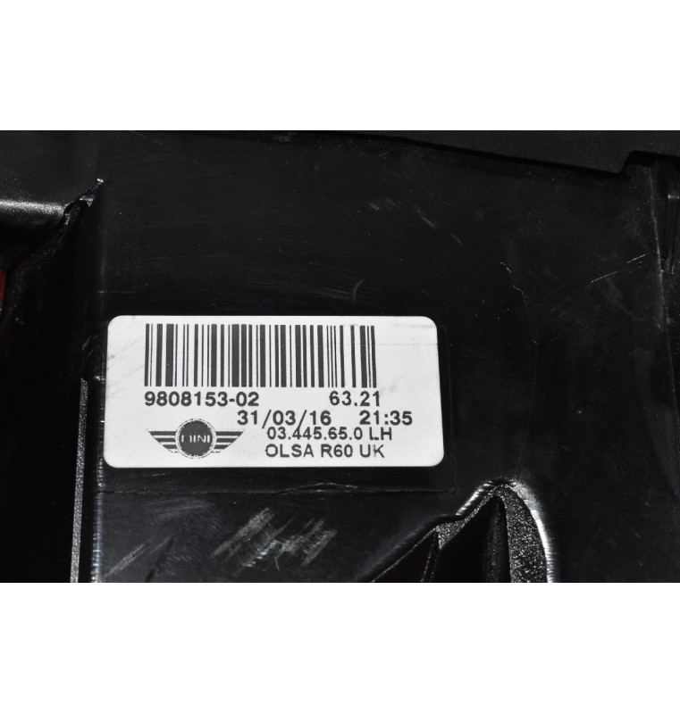 Φανάρι Πίσω Αριστερό Mini Countryman R60 2011-2016 RHD 9808153-02