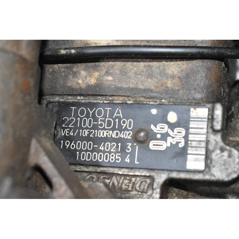 Αντλία Πετρελαίου Toyota Hilux 2.4 2L 1990-1997 DENSO 22100-5D190