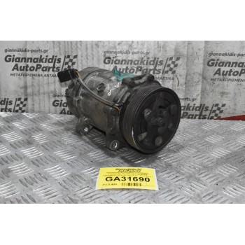 Κομπρεσέρ Aircondition Volkswagen Transporter T5 1999-2010 SANDEN 7H0820803C SD7V16 (+Audi TT / Seat Ibiza / Volkswagen Caddy)