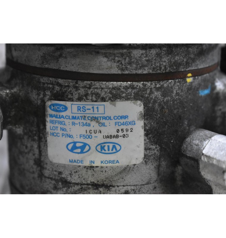 Κομπρεσέρ Aircondition - A/C Kia Picanto G3LA 2004-2008 F500-UABAB-03
