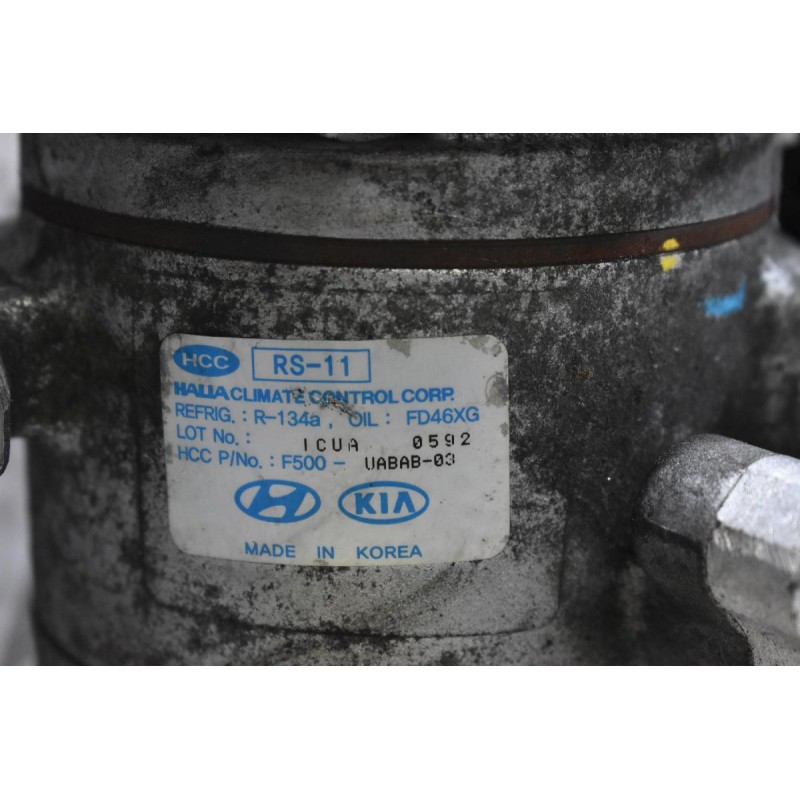 Κομπρεσέρ Aircondition - A/C Kia Picanto G3LA 2004-2008 F500-UABAB-03