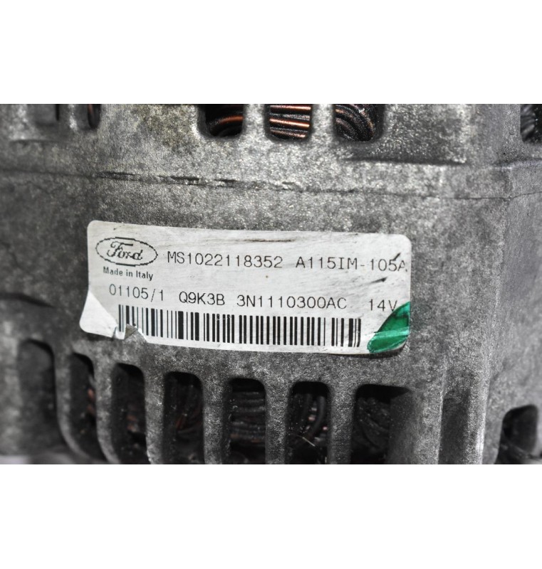 Δυναμό Ford Focus 1.6TI HXDA 2005-2012 MS1022118352