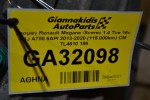 Σασμαν Renault Megane /Scenic 1.4 Tce 16v H4J A700 6ΑΡΙ 2013-2020 (115.000km) CM TL4610 186