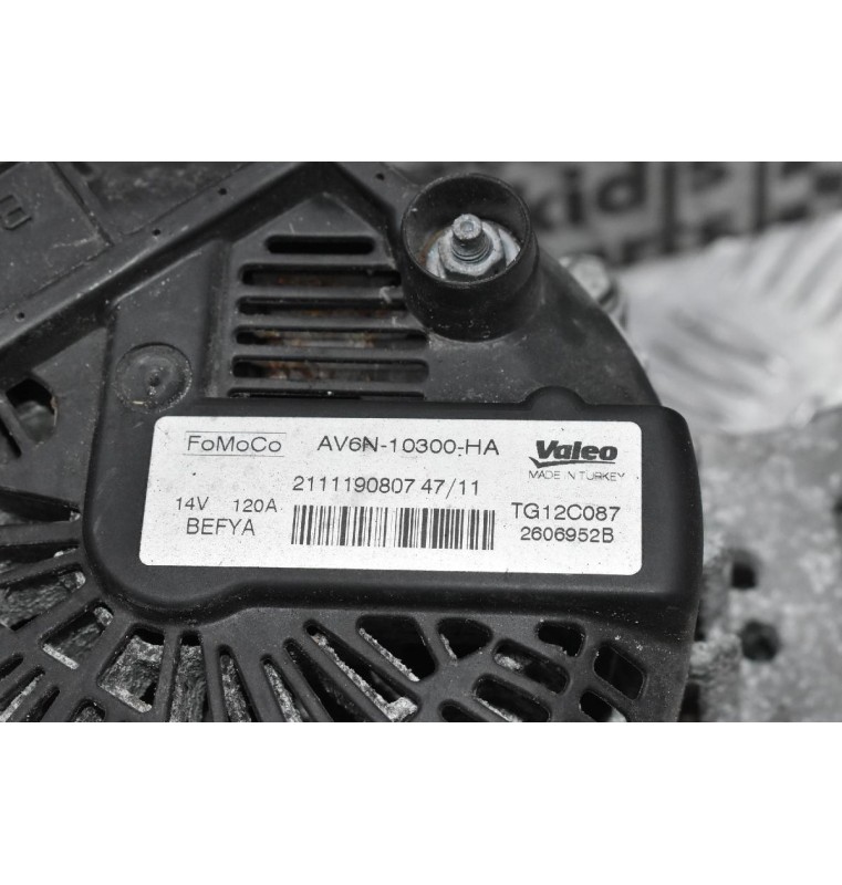 Δυναμό Ford Fiesta 2005-2014 AV6N-10300-HA 14V 120A