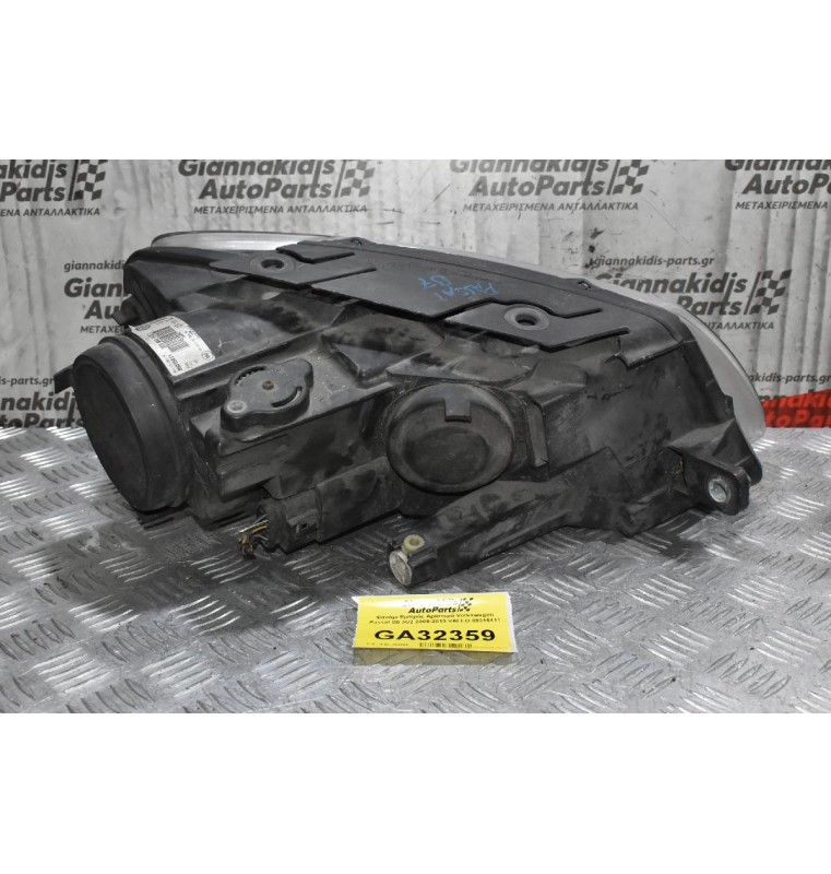 Φανάρι Εμπρός Αριστερό Volkswagen Passat B6 3C2 2005-2010 VALEO 89316411
