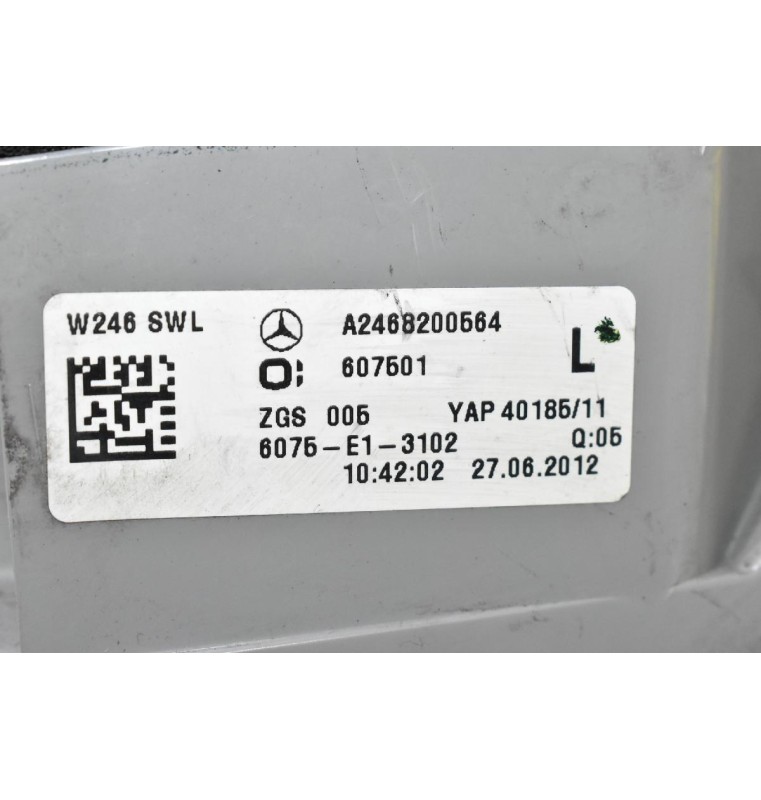 Φανάρι Πίσω Αριστερό Mercedes-Benz B 180 W246 B-Class 2010-2014 A2468200564