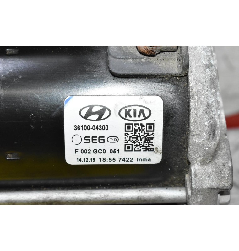 Μίζα Kia Picanto - Hyundai i10 1.0 G3LA 2011-2019 36100-04300