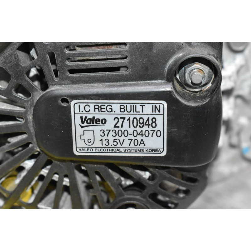 Δυναμό Kia Picanto Hyundai i10 1.0 12V G3LA 2011-2017 37300-04070 2710948 70A (13.5V)