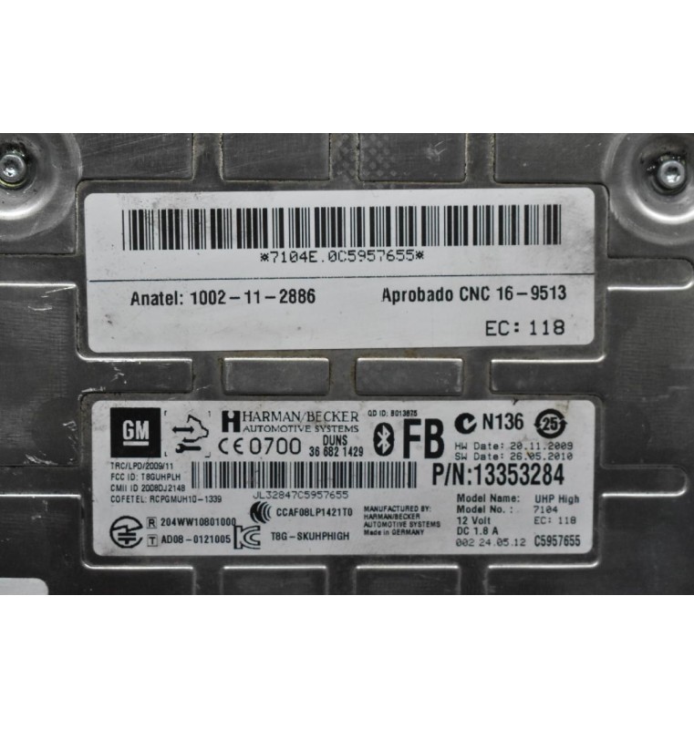 Πλακέτα Bluetooth Opel Insignia-Astra 2007-2017 13353284