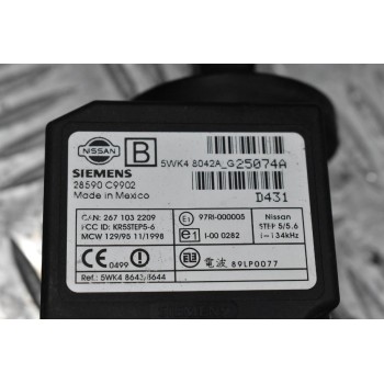 Κλειδαριά Τιμονιού - Μίζας Nissan Navara D22 / Pathfinder 1998-2004 (Με Κλειδι)