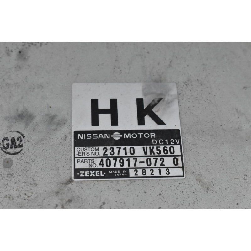 Εγκέφαλος Nissan Navara D22 01-05 YD25 ZEXEL 23710-VK560 407917-0720