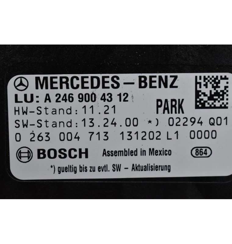 Πλακέτα Παρκαρίσματος Mercedes-Benz B Class W246 W242 2011-2021 2469004312