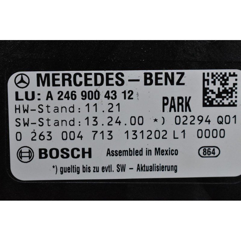 Πλακέτα Παρκαρίσματος Mercedes-Benz B Class W246 W242 2011-2021 2469004312