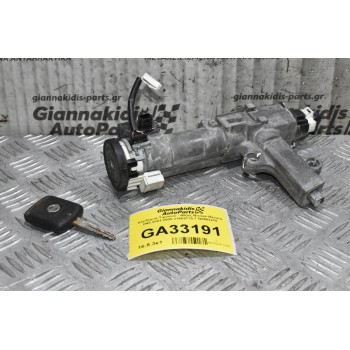 Κλειδαριά Τιμονιού - Μίζας Nissan Navara D40 2005-2015 (Με Κλειδί) 21669775-7 Ν0502278