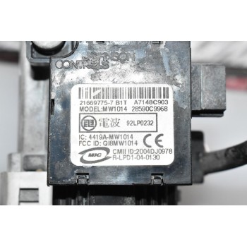 Κλειδαριά Τιμονιού - Μίζας Nissan Navara D40 2005-2015 (Με Κλειδί) 21669775-7 Ν0502278