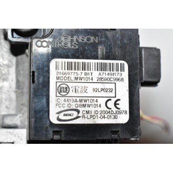 Κλειδαριά Τιμονιού - Μίζας Nissan Navara D40 2005-2010 (Με Κλειδί) 21669775-7 Ν0502321