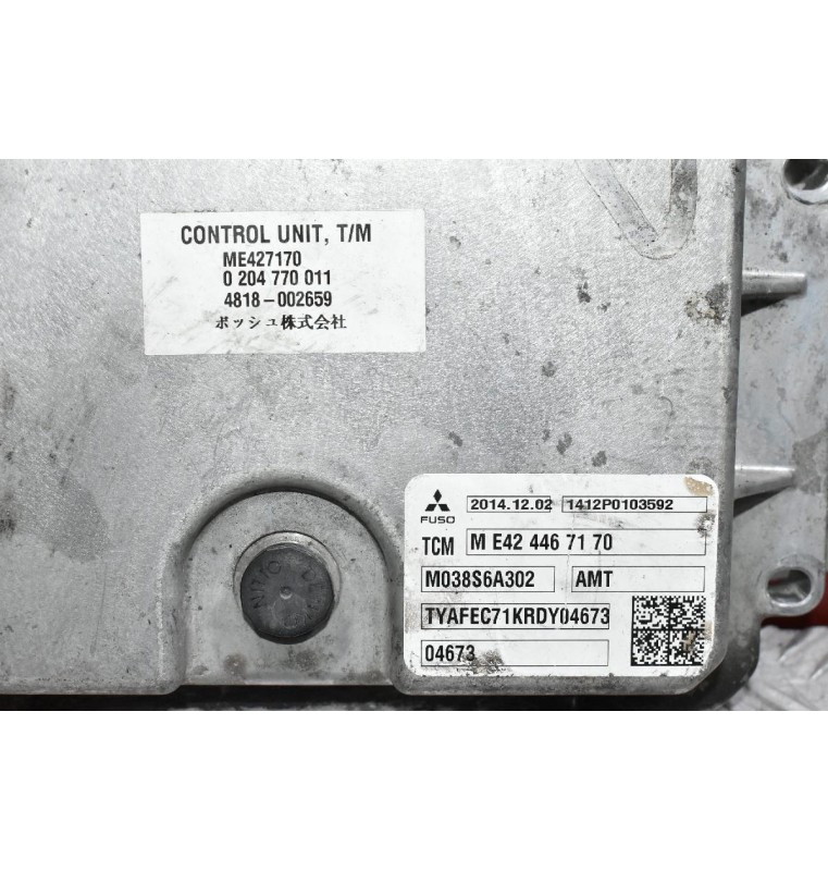 Εγκέφαλος Σασμαν Mitsubishi Canter Fuso 4P10 2005-2015 0204770011 ME427170