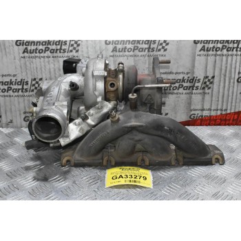 Turbo/Τουρμπίνα K03 Audi TT 8J 2.0 TFSI 2006-2011 (KK3) (Volkswagen Seat Skoda) 06F145701D K0353039700105