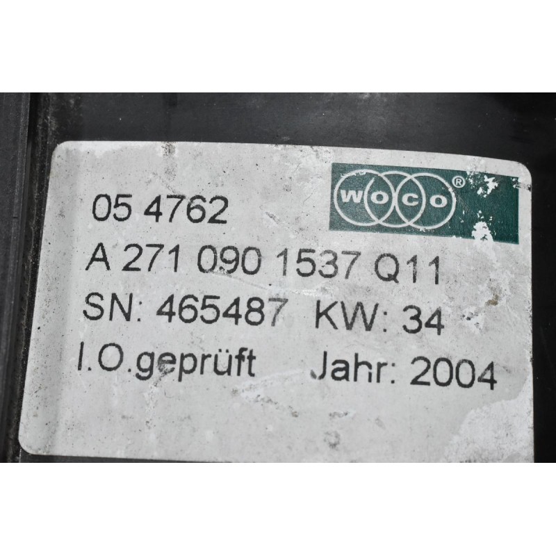 Κολάρο Εισαγωγής Αέρα Πλαστικό Mercedes-Benz E200 W209 W204 271940 2004-2010 A2710901837Q11