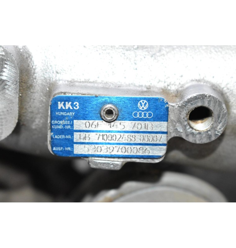Turbo/Τουρμπίνα K03 Volkswagen Golf GTI 2.0 AXX BWA 2005-2011 (KK3) (Audi Seat Skoda) 06F145701B 53039700086