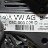 Δυναμό Volkswagen Golf VI 1.4 TSI CAX 2007-2014 VALEO 03C903025D 140A