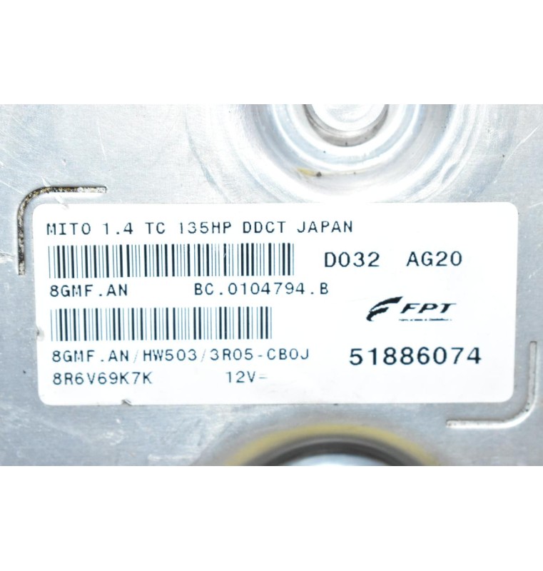 Εγκέφαλος Alfa Romeo Mito 1.4 135PS 2008-2014 51886074