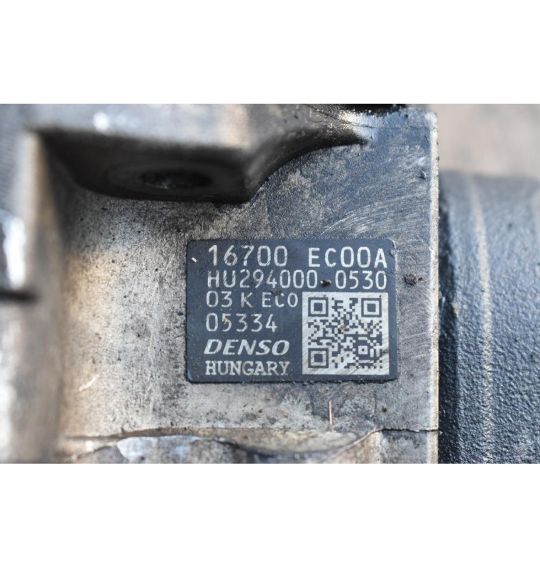 Αντλία Πετρελαίου Nissan Navara D40 2.5cc YD25 E4 2005-2010 16700-EC00A HU294000-0530