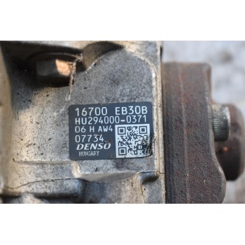 Αντλία Πετρελαίου Nissan Navara D40 2005-2010 DENSO 16700-EB30B HU294000-0371 (Euro 3)