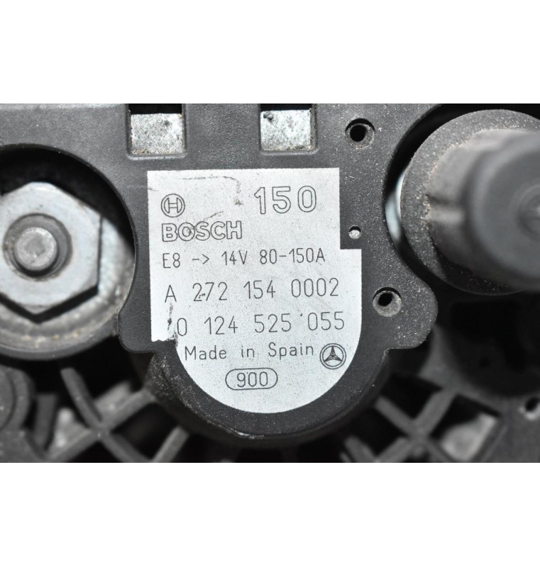 Δυναμό Mercedes-Benz ML350 2005-2010 BOSCH Α2721540002 0124525055 150A