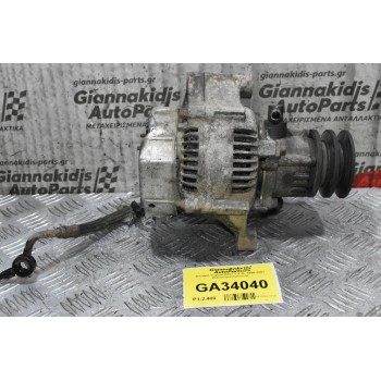 Δυναμό Toyota Hilux 2.4 2L 1990-2001 (Εξόστερ μπροστά) (Σπασμένη Φύσα)