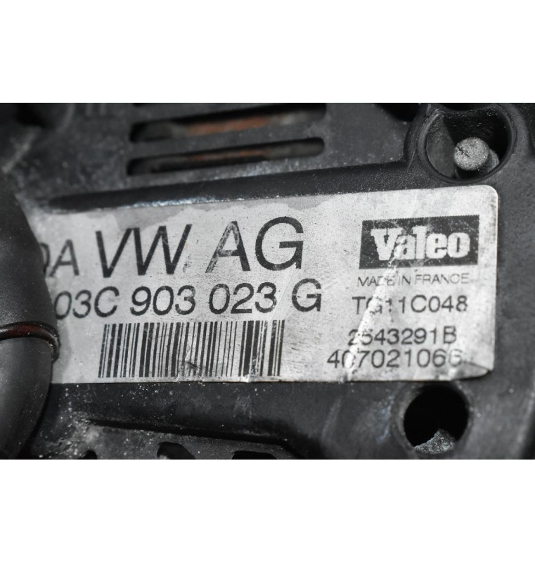 Δυναμό Volkswagen Golf / Jetta / Touran / Passat 1.4 TSI/FSI 110A 2006-2012 03C903023G (Audi A1 A3 / Seat Ibiza Toledo Altea / Skoda Octavia Fabia) (BMY BLG CAX)