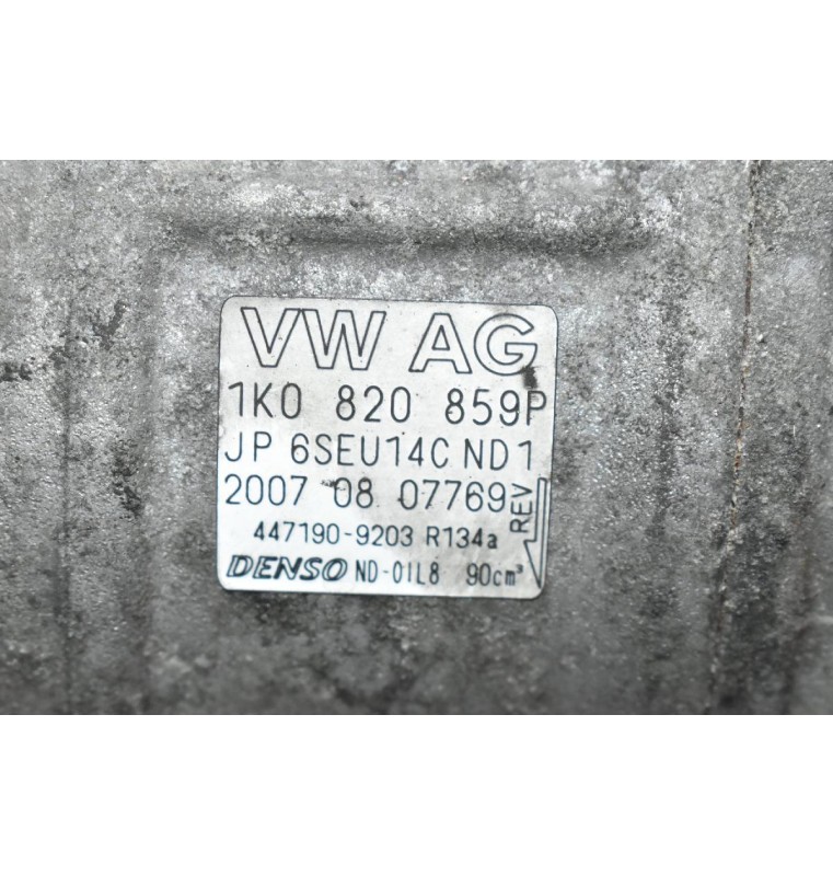 Κομπρεσέρ Aircondition - A/C Skoda Octavia 1.8 TSI BZB 447190-9203 2005-2012 1K0820859P (Seat Volkswagen Audi)