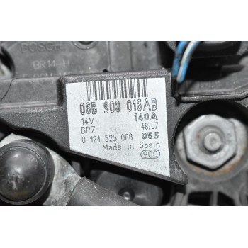 Δυναμό Skoda Octavia 1.8 TSI BZB 2006-2014 06B903016AB 0124525088 140A (Seat Audi Volkswagen)