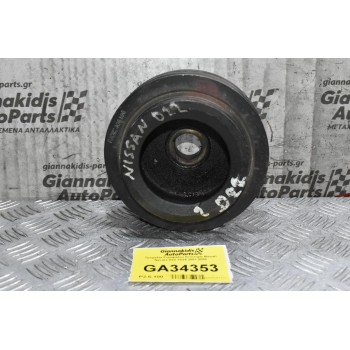 Τροχαλία Στροφάλου Κινητήρα Nissan Navara D22 YD25 2001-2005