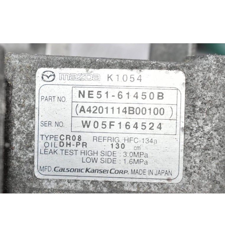Κομπρεσέρ Aircondition Mazda MX-5 2.0 LF 2006-2013 NE51-61450B