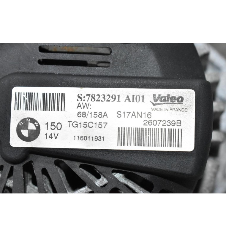 Δυναμό Mini - BMW 1.6 - 2.0D N47C20A - N47C16A 2010-2016 VALEO 7823291 A101 (Γνήσιο)