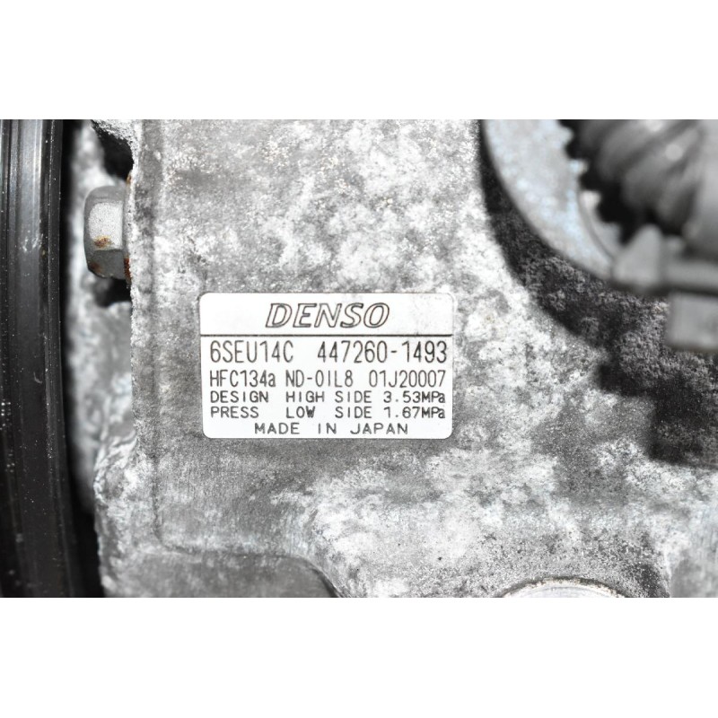 Κομπρεσέρ Aircondition - A/C Toyota RAV 4 2AZ 2006-2011 DENSO 447260-1493 6SEU14C