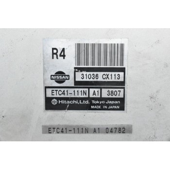 Εγκέφαλος Nissan Primera 2.0cc QR20 2002-2012 HITACHI ETC41-111N 31036CX113