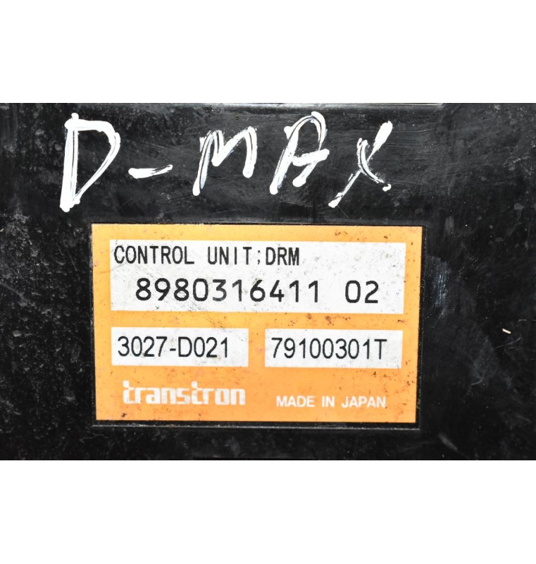 Πλακέτα Isuzu D-Max 2002-2012 8980316411 3027-D021