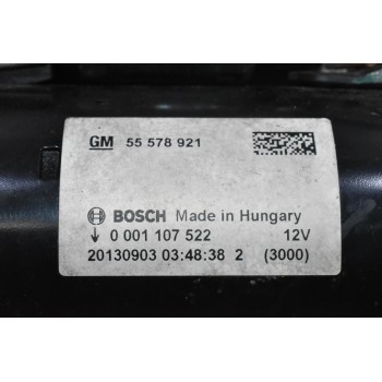 Μίζα Opel Corsa D A12XER 2009-2014 50001107522 55578921 (Zafira - Astra J)