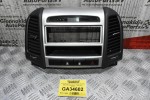 Κονσόλα Ταμπλό Γεμάτη Hyundai Santa Fe 2005-2010 (Αεραγωγούς - Διακόπτες - Ρολόι)