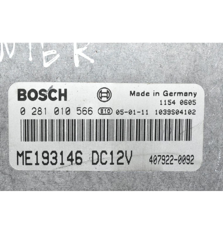 Εγκέφαλος Mitsubishi Canter 3.0 4M42 DC12v 2000-2010 0281010566 ΜE193146 BOSCH