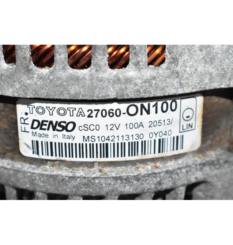 Δυναμό Toyota Yaris - Corolla - Auris 1ND 2005-2012 DENSO 27060-ON100 MS1042113130