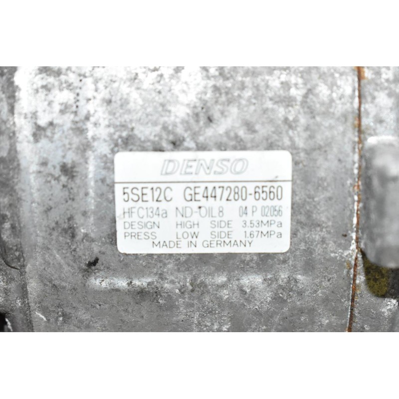 Κομπρεσέρ Aircondition - A/C Toyota Avensis 2.0 1AD 2003-2010 447280-6560 (Σπασμένο Φίς)