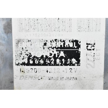 Εγκέφαλος Κινητήρα Toyota Celica/Corolla 2ZZ 2001-2010 DENSO 89666-20110 175200-4212