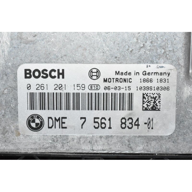 Eγκέφαλος BMW 320 E90 E87 2.0 N46B20BA 2005-2011 0261201159 7561834-01