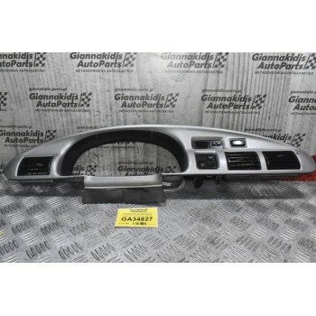 Κονσόλα - Πλαστικό Ταμπλού Ford Ranger-Mazda B2500 1998-2005 (Με Διακόπτες - Ρολόι Και Αεραγωγούς)