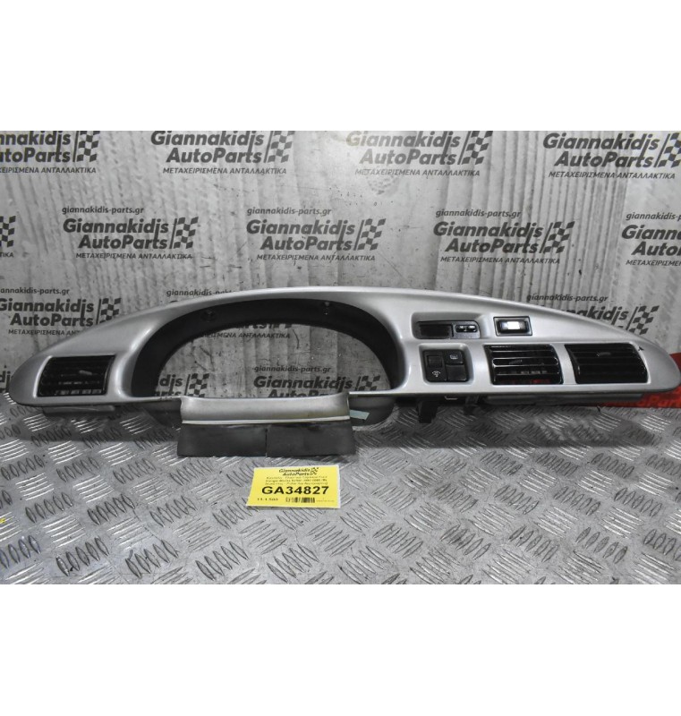 Κονσόλα - Πλαστικό Ταμπλού Ford Ranger-Mazda B2500 1998-2005 (Με Διακόπτες - Ρολόι Και Αεραγωγούς)