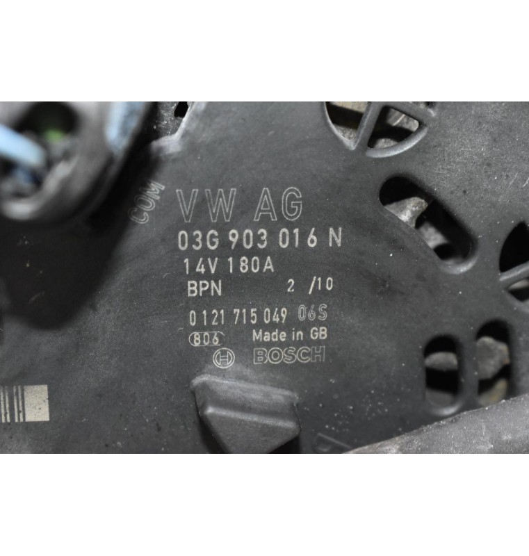 Δυναμό Audi A4 / A6 2.0 TDI CAG CAGB 2008-2015 03G903016N 0121715049