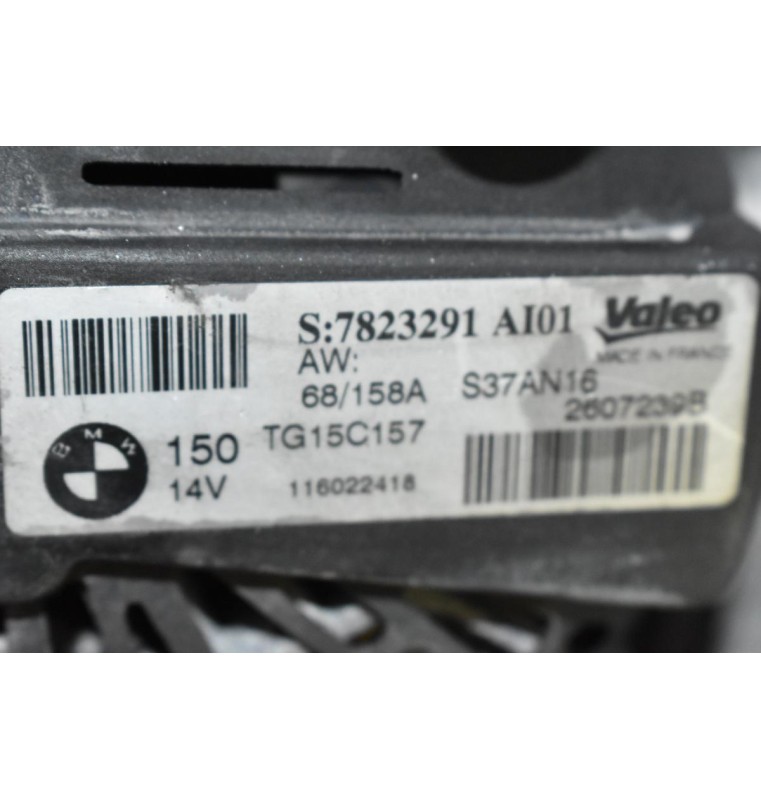 Δυναμό Mini - BMW 1.6 - 2.0D N47C20A - N47C16A 2010-2016 VALEO 7823291 A101 (Γνήσιο)